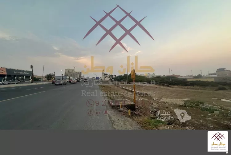 أرض للبيع في شارع جابر ابن سفيان, حي النسيم, مدينة جازان, منطقة جازان صورة 3