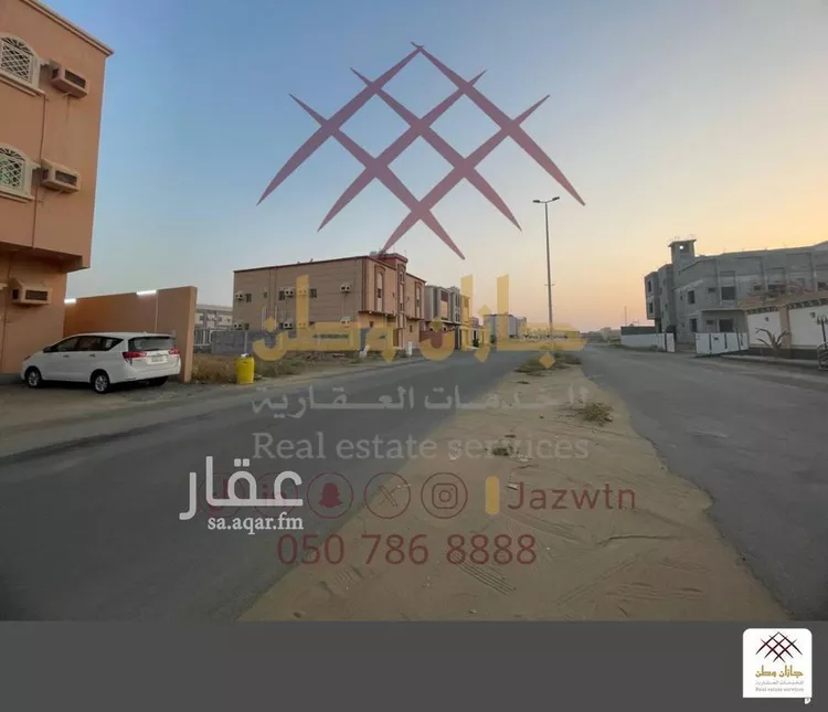 أرض للبيع في شارع القفاف, حي النور, مدينة جازان, منطقة جازان صورة 3