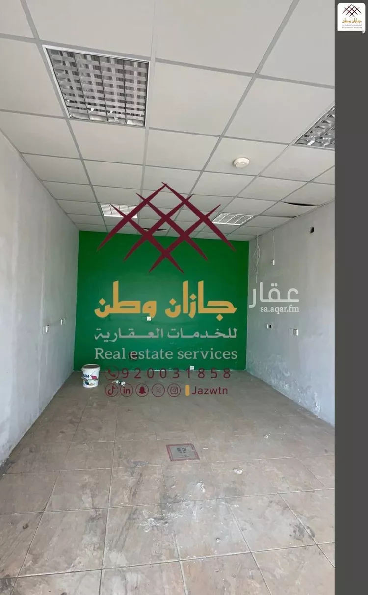 محل للإيجار في شارع طريق الملك فهد, حي الروضة, مدينة جازان, منطقة جازان صورة 3