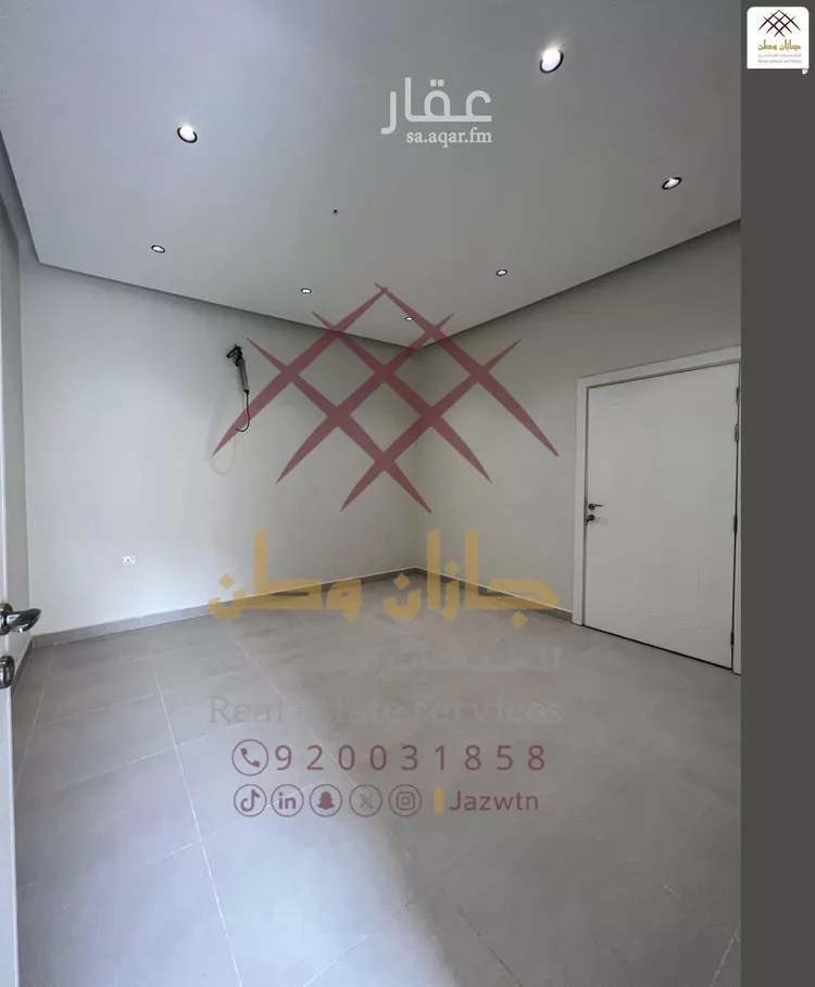 شقة للإيجار في شارع عبدالله النحوي, حي الرحاب 2, مدينة جازان, منطقة جازان صورة 2