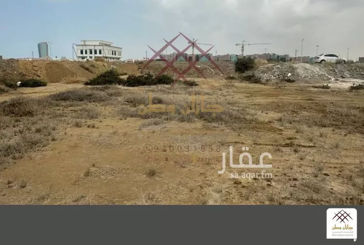 أرض للبيع في شارع شهيد الدين ثم الوطن علي قالب محمد الشرقي, حي المحمدية 1, مدينة جازان, منطقة جازان صورة 2