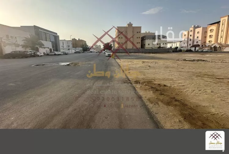 أرض للبيع في شارع أحمد محمد العقيلي, حي الصفاء, مدينة جازان, منطقة جازان صورة 2
