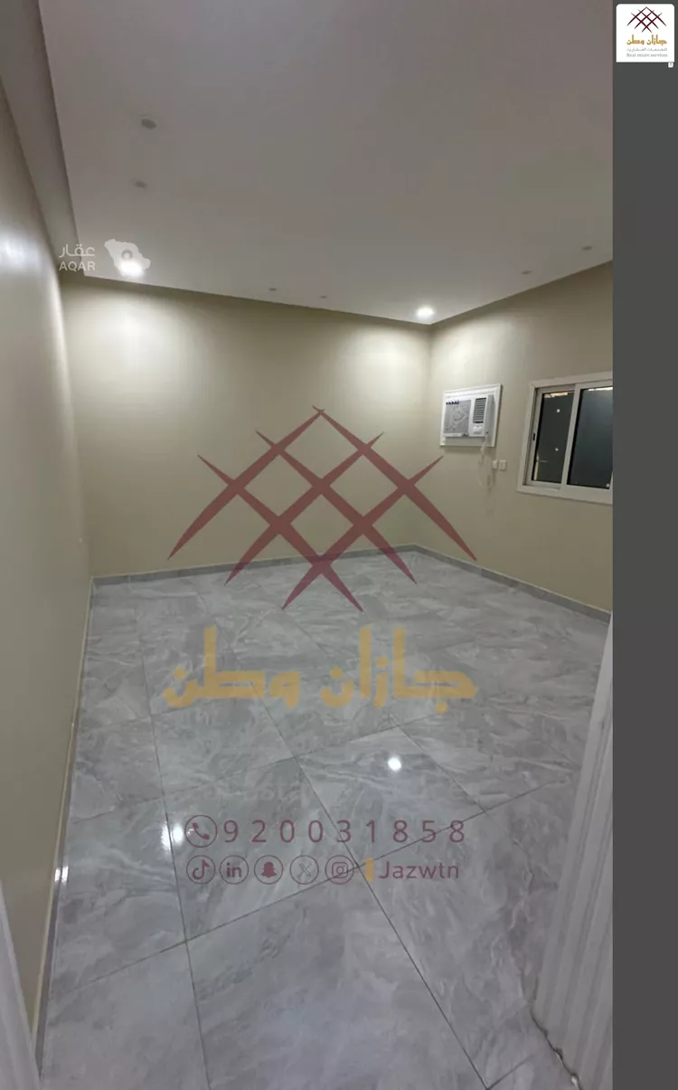 شقة للإيجار في شارع شهيد الدين ثم الوطن علي قالب محمد الشرقي, حي المحمدية 1, مدينة جازان, منطقة جازان 7