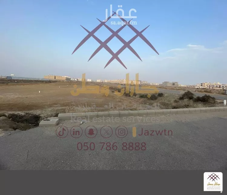 أرض للبيع في شارع  205 ح, حي المحمدية 1, مدينة جازان, منطقة جازان صورة 2