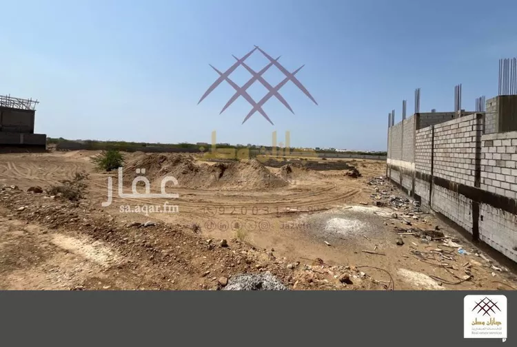 أرض للبيع في حي الزهور, مدينة جازان, منطقة جازان صورة 3