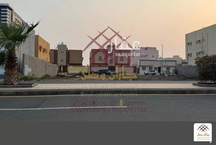 أرض للبيع في شارع شارع الأمير ناصر بن عبد العزيز, حي السويس 1, مدينة جازان, منطقة جازان صورة 2