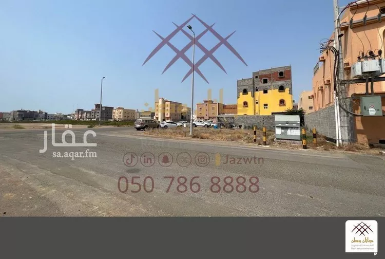 أرض للبيع في شارع المكودي, حي السويس 1, مدينة جازان, منطقة جازان صورة 3