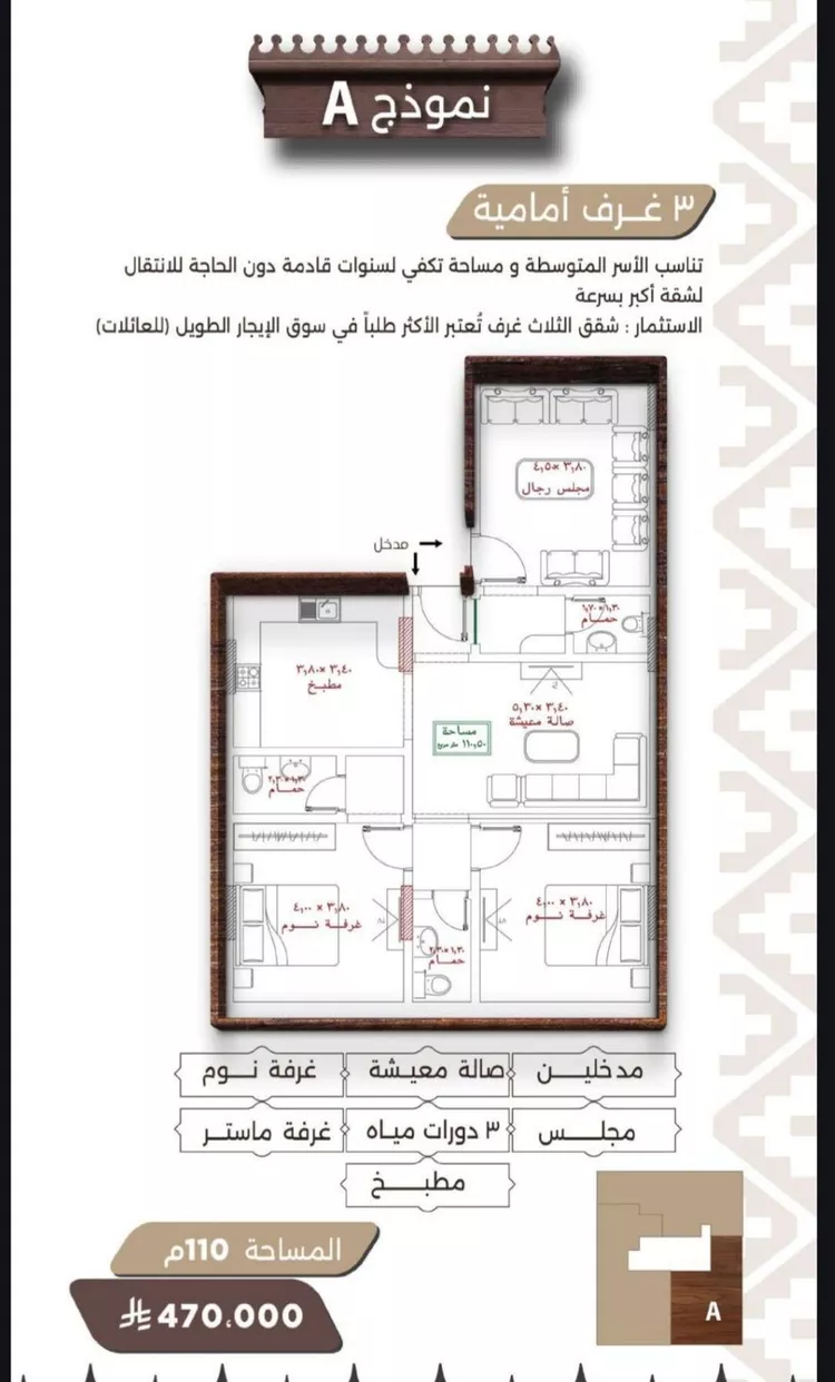 شقة للبيع في شارع اسيد بن الاخنس, حي النعيم, مدينة جدة, منطقة مكة المكرمة صورة 4