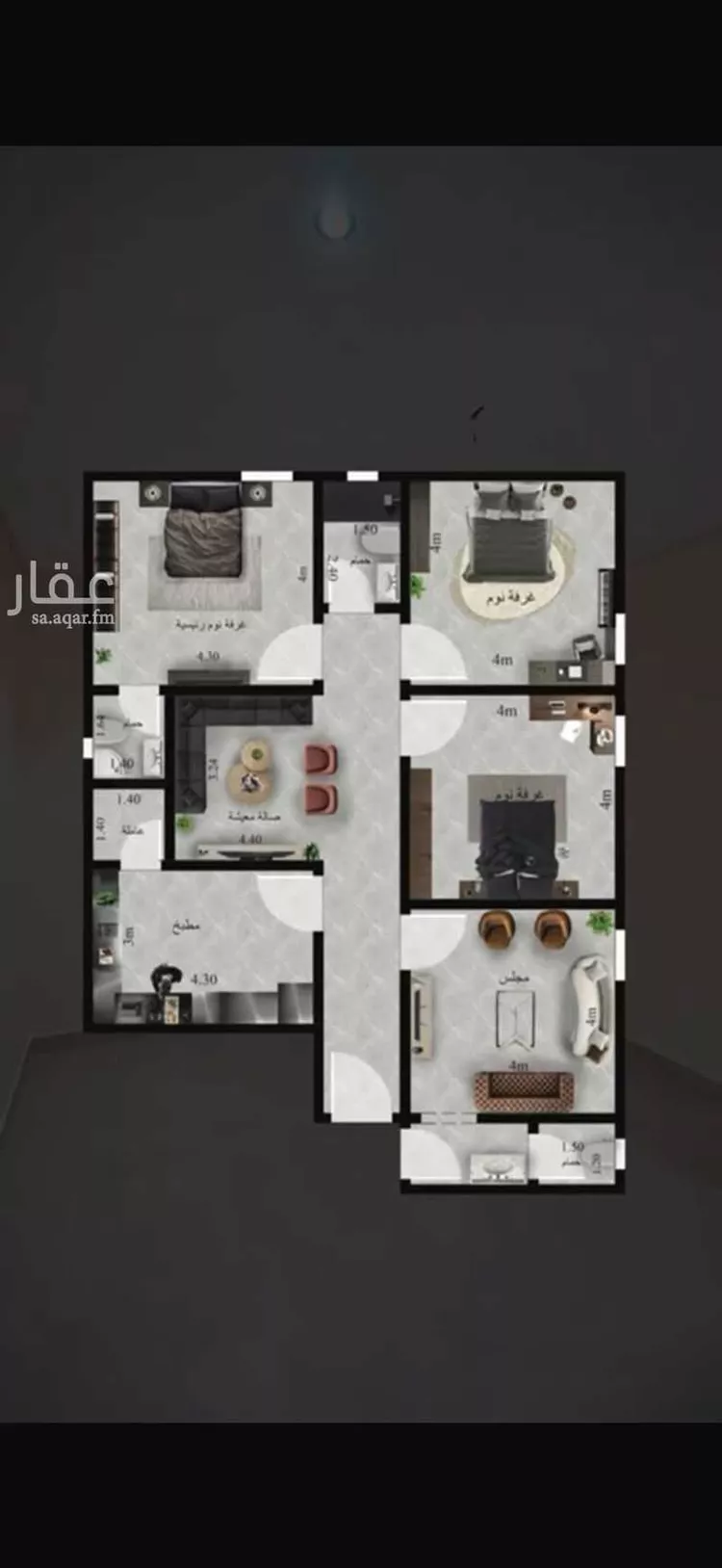 شقة للبيع في شارع ابن البحري, حي الريان, مدينة جدة, منطقة مكة المكرمة