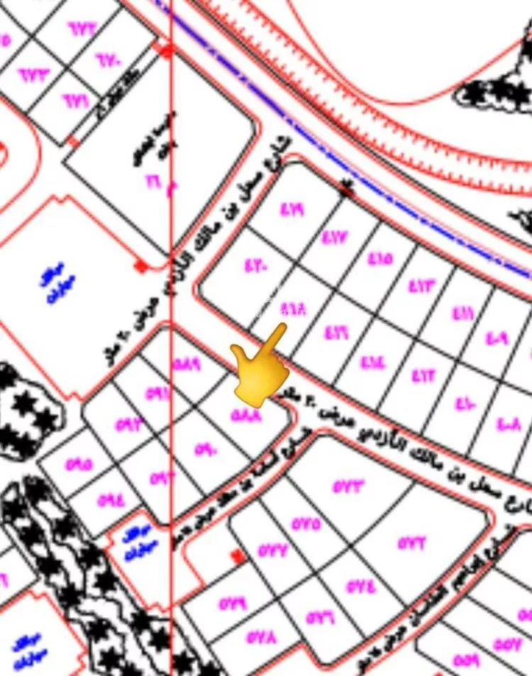 أرض للبيع في شارع المندسة 526, حي المندسة, مدينة المدينة المنورة, منطقة المدينة المنورة صورة 3