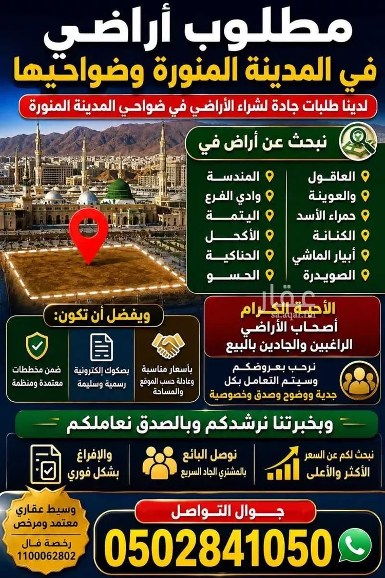 أرض للبيع في حي الصويدرة, مدينة المدينة المنورة, منطقة المدينة المنورة 17