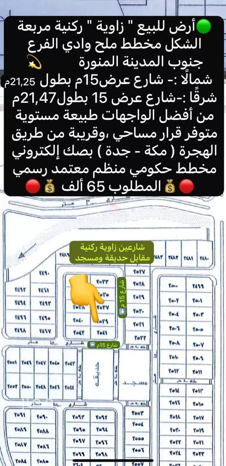 أرض للبيع في حي مخطط وادي  الفرع, مدينة وادي  الفرع, منطقة المدينة المنورة