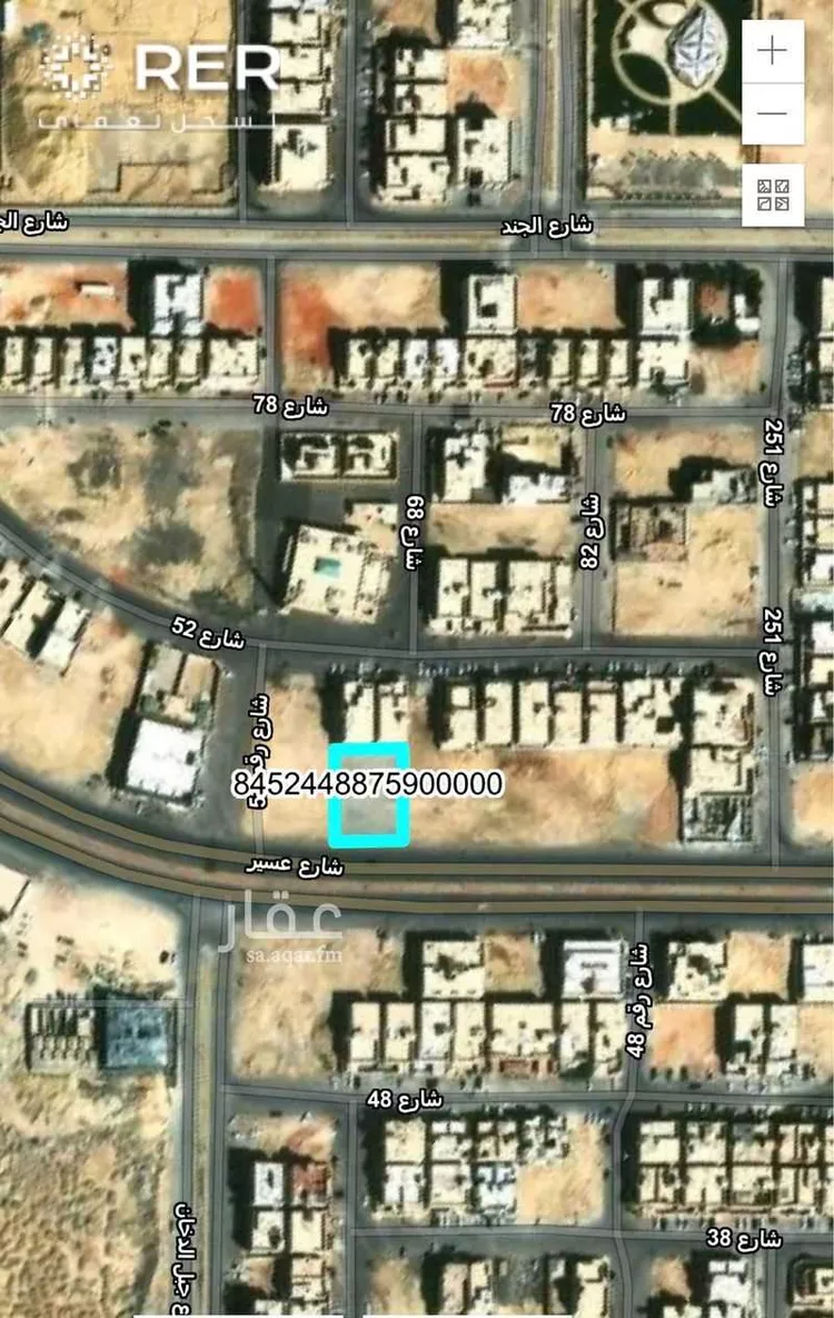 أرض للبيع في شارع عسير, حي ظهرة لبن, مدينة الرياض, منطقة الرياض