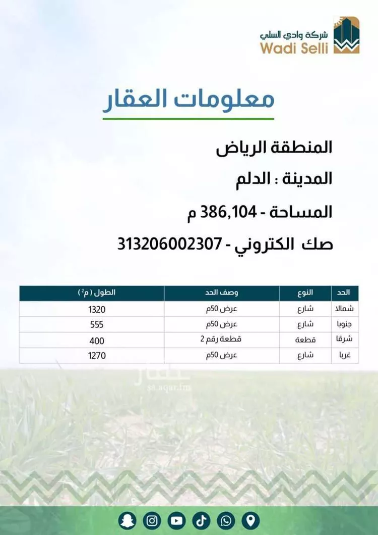 مزرعة للبيع في شارع العقيمي العام, حي مزرعة بن صالح القديمه, مدينة مزرعة بن صالح القديمه, منطقة الرياض صورة 4