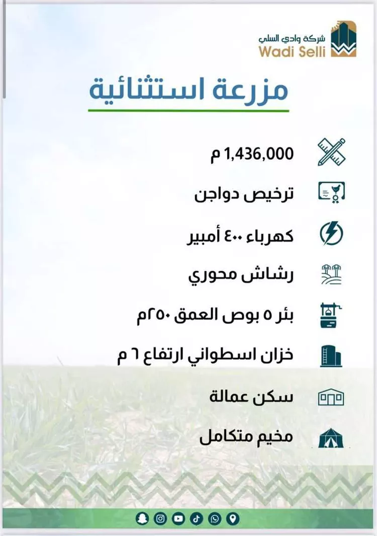 مزرعة للبيع في شارع الصدر , حي هجرة الفريده والعليا, مدينة هجرة الفريده والعليا, منطقة الرياض صورة 4
