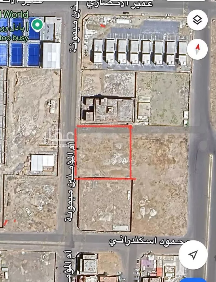 أرض للبيع في شارع ام المؤمنين ميمونة, حي أبحر الجنوبية, مدينة جدة, منطقة مكة المكرمة صورة 2