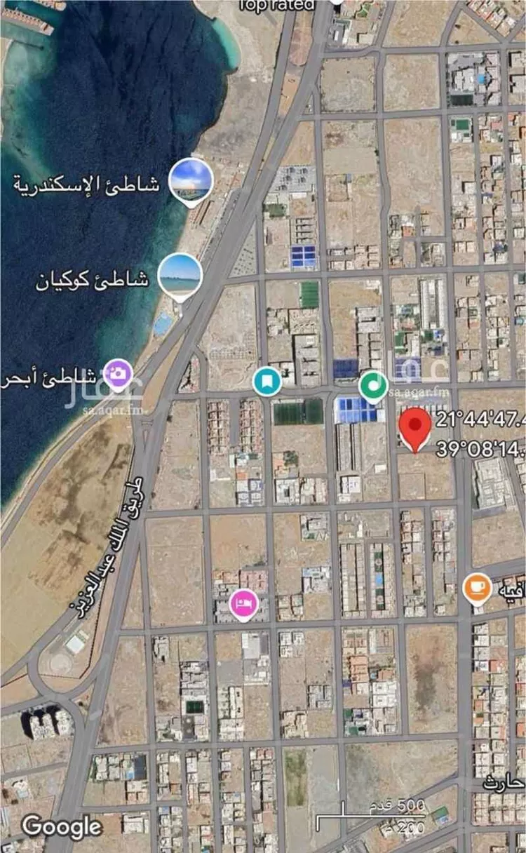 أرض للبيع في شارع ام المؤمنين ميمونة, حي أبحر الجنوبية, مدينة جدة, منطقة مكة المكرمة