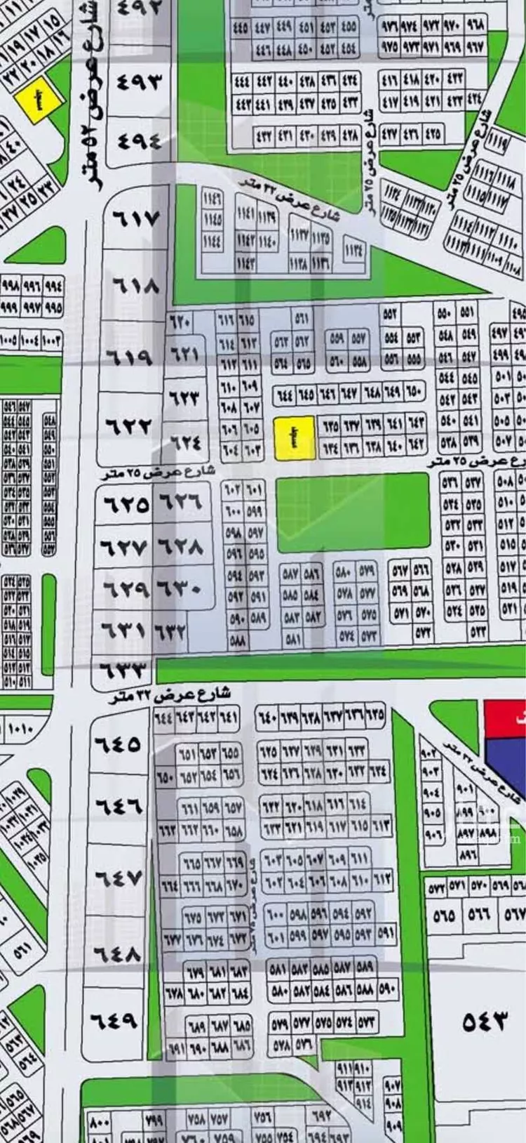 Land for Sale in Jeddah Az Zomorod صورة 3