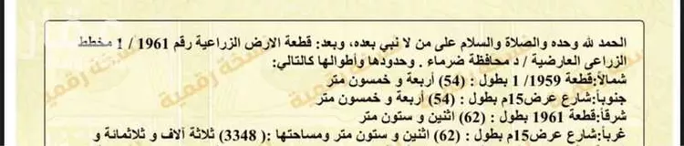 أرض للبيع في مدينة ضرما, منطقة الرياض صورة 2