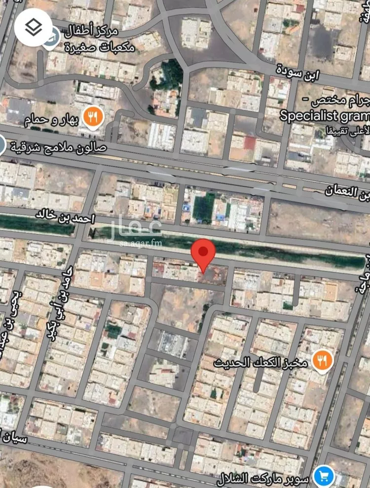أرض للبيع في شارع يحيى بن ابي الخطيب, حي الدفاع, مدينة المدينه المنوره, منطقة المدينة المنورة