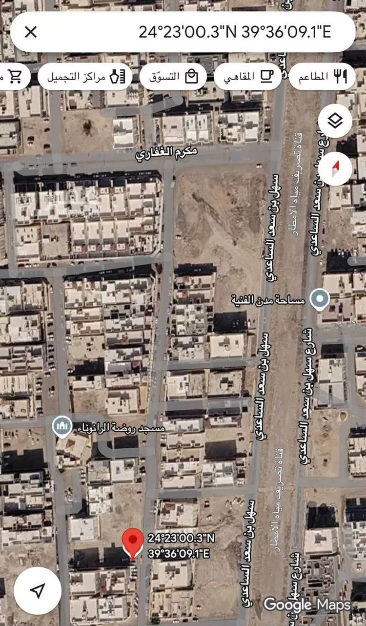 أرض للبيع في شارع نصر السمرقندي, حي الرانوناء, مدينة المدينة المنورة, منطقة المدينة المنورة