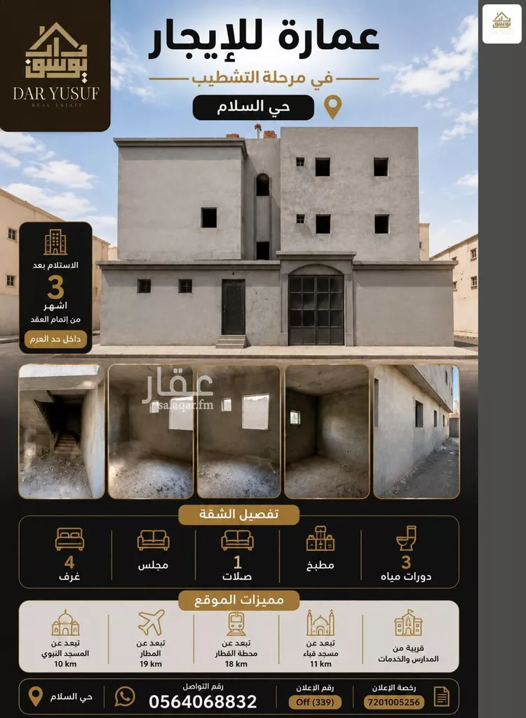 Building for Rent in Medina As Salam