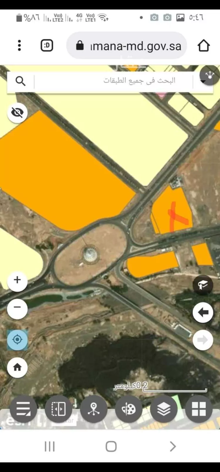 أرض للبيع في شارع طريق القصيم الرياض, حي الخضراء, مدينة المدينة المنورة, منطقة المدينة المنورة صورة 2