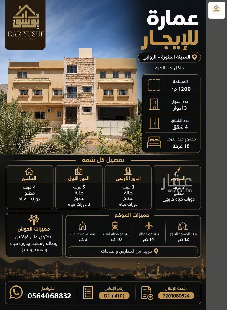 Building for Rent in Medina Ar Rawabi