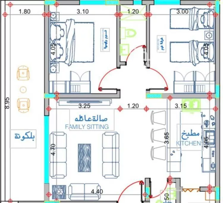 شقة للإيجار في شارع شداد الفهري, حي الملز, مدينة الرياض, منطقة الرياض