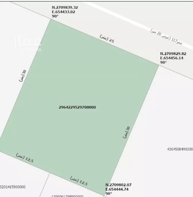 أرض للبيع في حي ضاحية نمار, مدينة الرياض, منطقة الرياض صورة 2