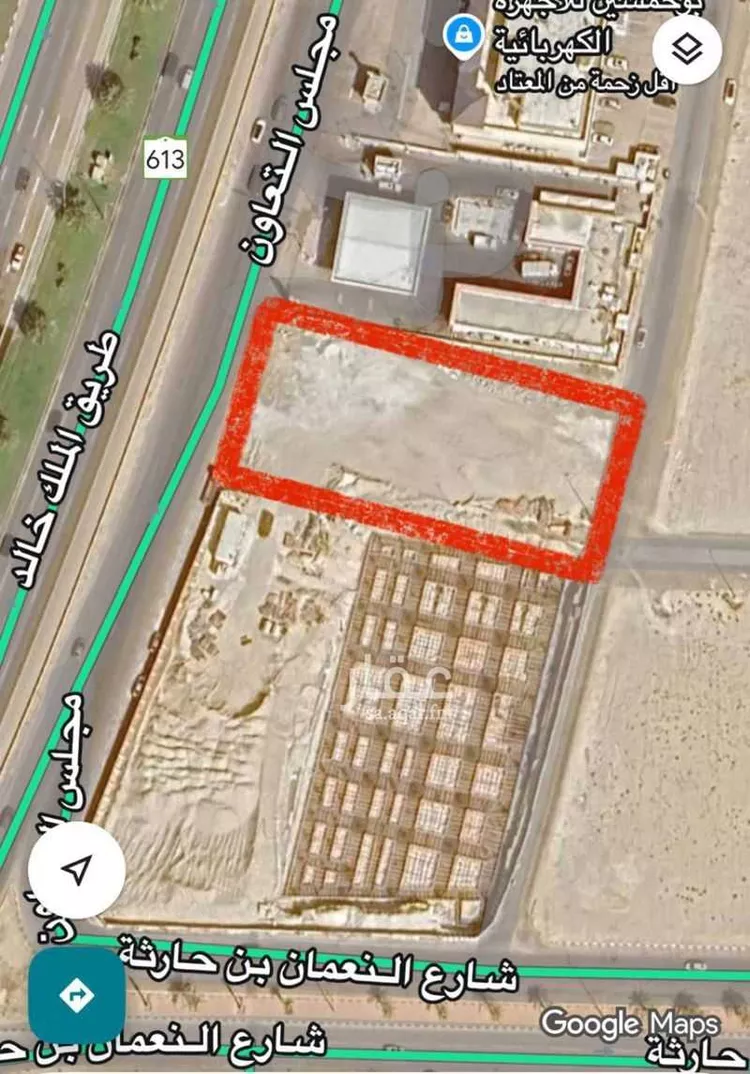 أرض للبيع في شارع مجلس التعاون, حي الجسر, مدينة الخبر, المنطقة الشرقية