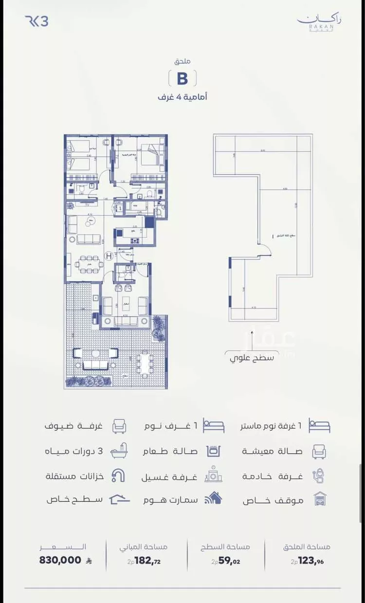 شقة للبيع في شارع الامانه, حي الحمراء, مدينة جدة, منطقة مكة المكرمة صورة 4