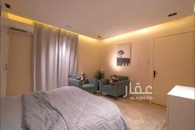 شقة مفروشة للحجز في شارع عبدالله بن شهيوين, حي الملقا, الرياض صورة 5