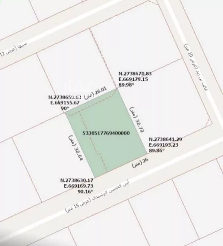 Land for Sale in Riyadh Al Muruj صورة 3