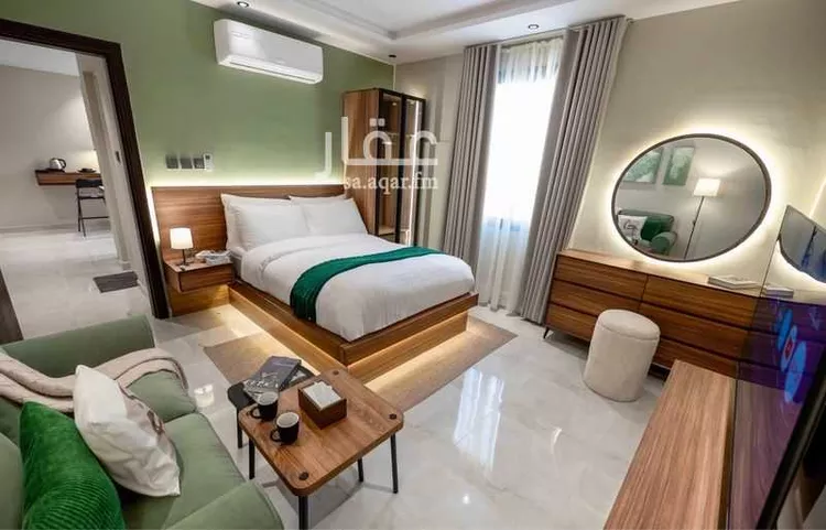 شقة مفروشة للحجز في شارع ابن كثير ، حي الملك عبدالعزيز ، الرياض ، منطقة الرياض صورة 2