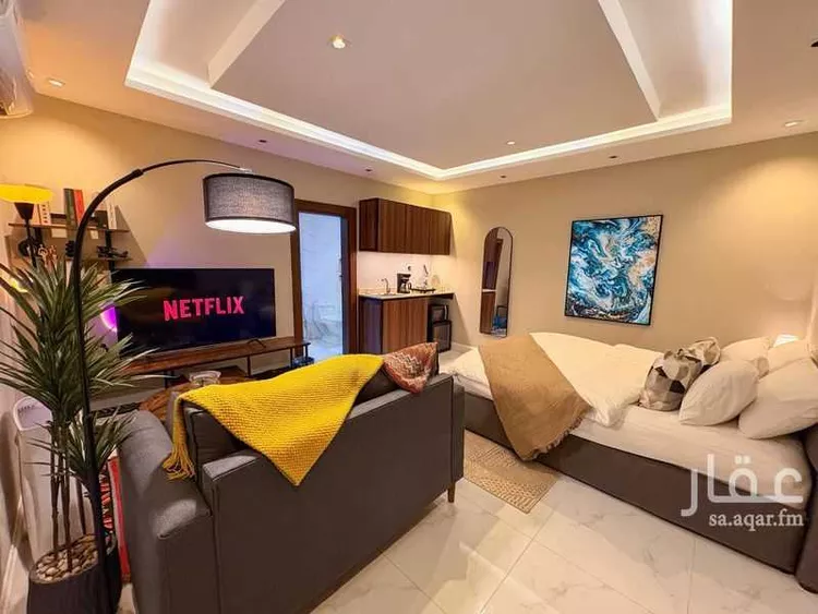 استديو مفروش للحجز في شارع البحـــر الأحــــمر ، حي النفل ، الرياض ، منطقة الرياض