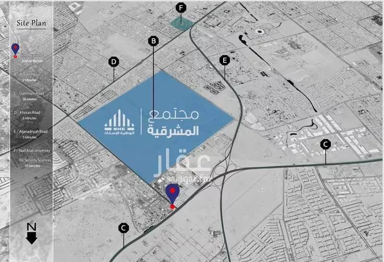 محل للإيجار في شارع الشرق, حي الجنادرية, مدينة الرياض, منطقة الرياض صورة 4