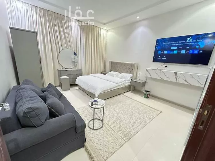 استديو مفروش للحجز في شارع عبدالحق بن سعيد ، حي النرجس ، الرياض ، منطقة الرياض