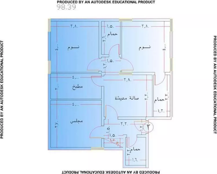 شقة للبيع في شارع الشيخ محمد عمر بري, حي مريخ, مدينة جدة, منطقة مكة المكرمة صورة 5
