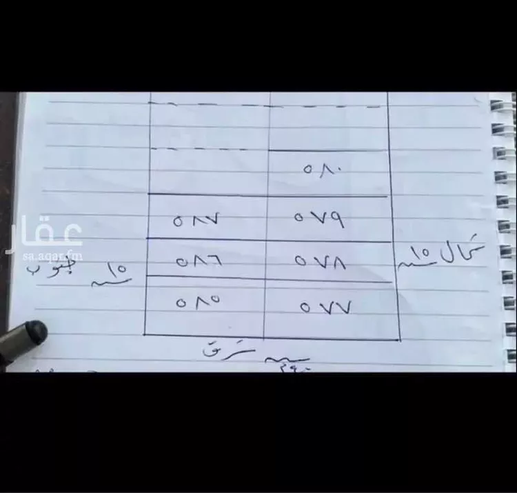 أرض للبيع في شارع الشارع العام, حي الحزم والبطينه, مدينة الحزم والبطينه, منطقة الرياض