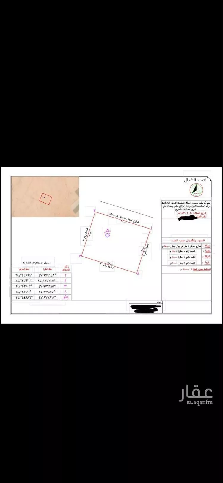 أرض للبيع في شارع الشارع العام, حي مزارع شرق السهباء, مدينة مزارع شرق السهباء, منطقة الرياض صورة 2