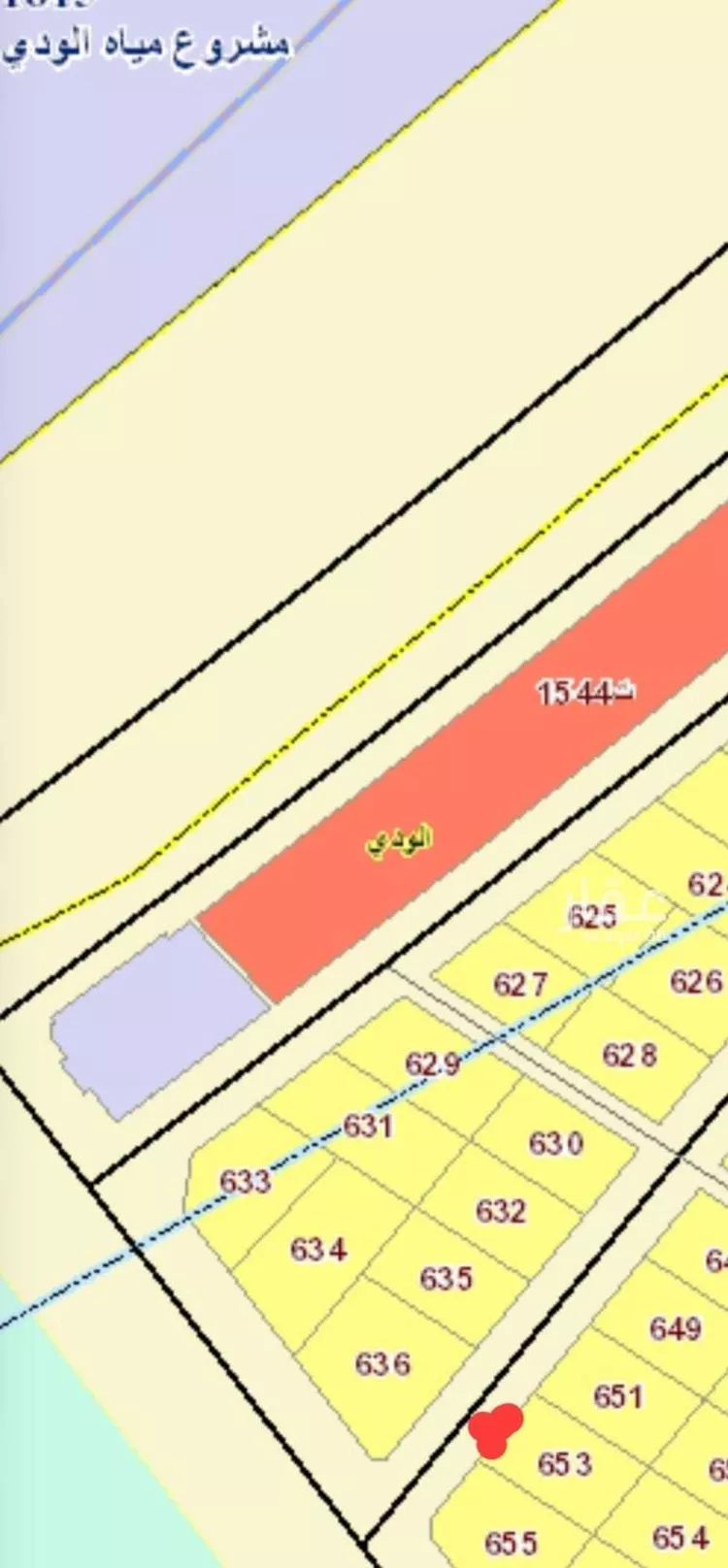 أرض للبيع في شارع شارع جو, حي الودي, مدينة حائل, منطقة حائل صورة 2