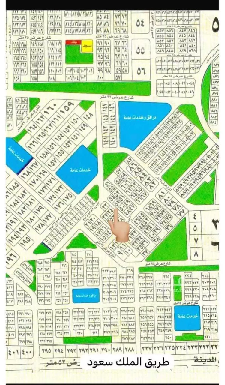 أرض للبيع في شارع عبد الله بن أوس بن قيظي الأن ، حي الفنار ، جدة ، جدة