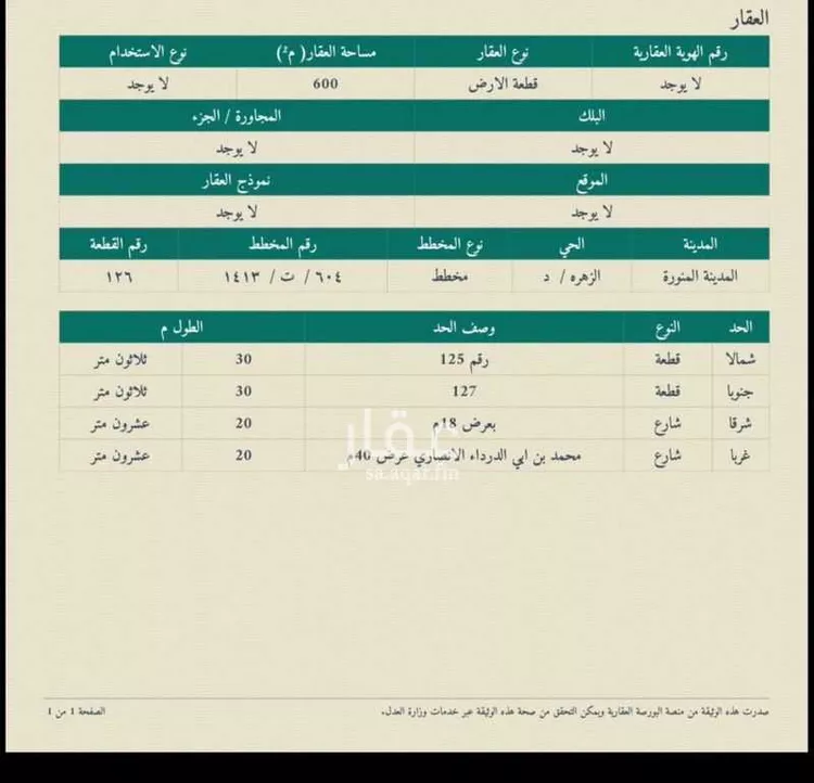 Land for Sale in Medina An Nakheel