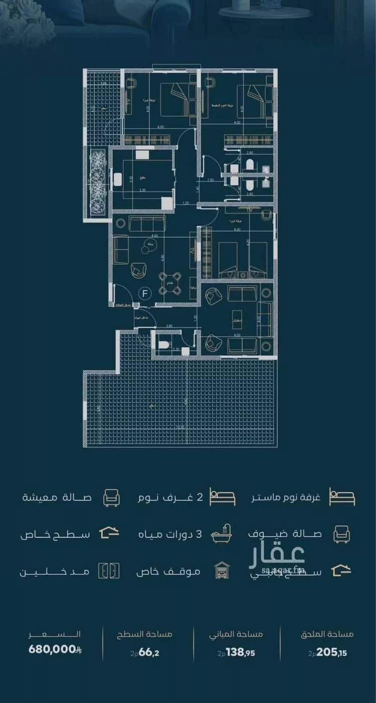 شقة للبيع في شارع الموصلي, حي الفيصلية, مدينة جدة, منطقة مكة المكرمة صورة 2