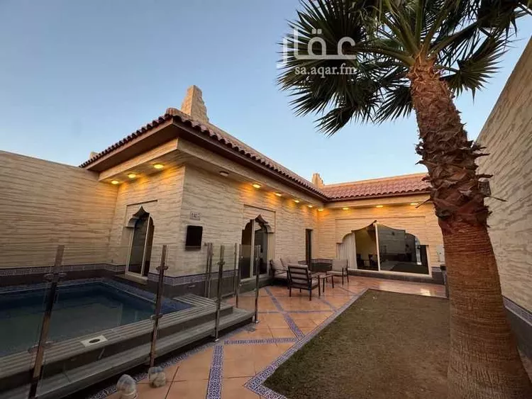 شاليه واستراحة للحجز في شارع الحارث بن تبيع الرعيني ، حي القيروان ، الرياض ، منطقة الرياض 6
