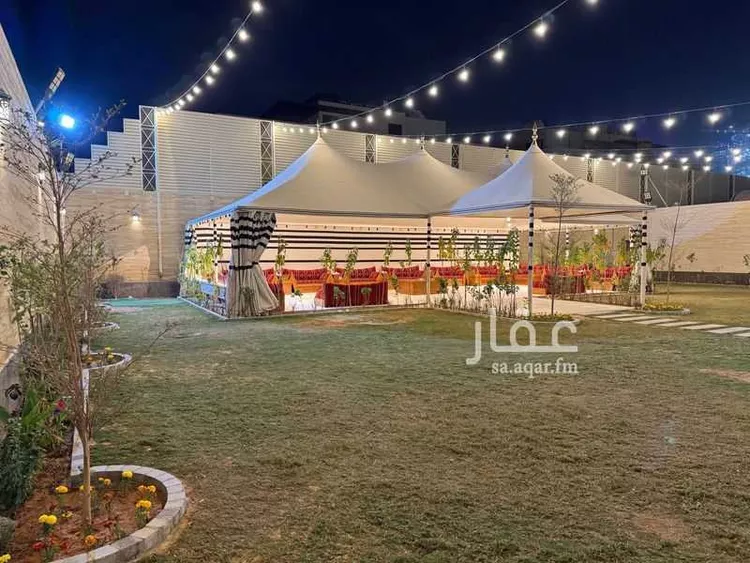 شاليه واستراحة للحجز في شارع الحارث بن تبيع الرعيني ، حي القيروان ، الرياض ، منطقة الرياض 8