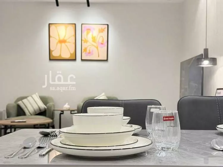 شقة مفروشة للحجز في شارع عبدالحميد الكاتب ، حي السليمانية ، الرياض ، منطقة الرياض 8