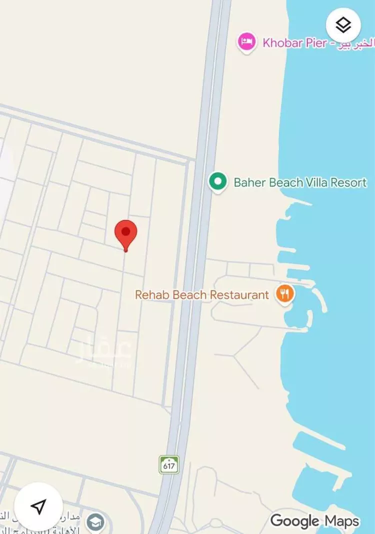 أرض للبيع في شارع الازدهار, حي العقيق, مدينة الخبر, المنطقة الشرقية صورة 2