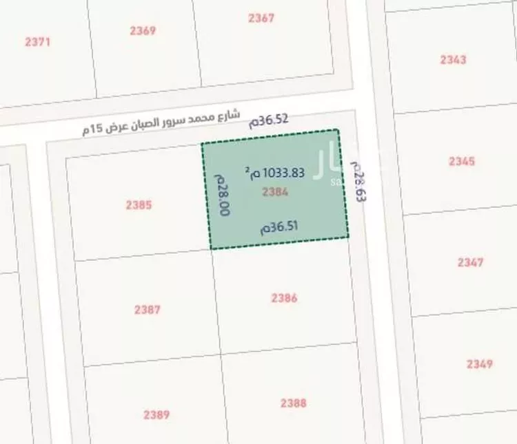 أرض للبيع في حي النخبة, مدينة الرياض, منطقة الرياض صورة 3